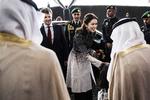 Udenrigsminister Anders Samuelsen overvejer om Danmark skal tage yderligere diplomatiske skridt over for saudi-Arabien. Her ses kronprinsesse Mary og kronprins Frederik i forbindelse med et dansk erhvervsfremstød i oliestaten. (arkiv) Niels Hougaard/POLFOTO