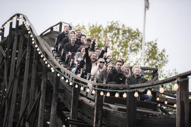 Muligheden for at kunne bygge højere på Bakken har skabt splid mellem Lyngby-Taarbæk og Gentofte. Bakken ligger på græsen mellem de to kommuner.  Jakob Jørgensen/POLFOTO