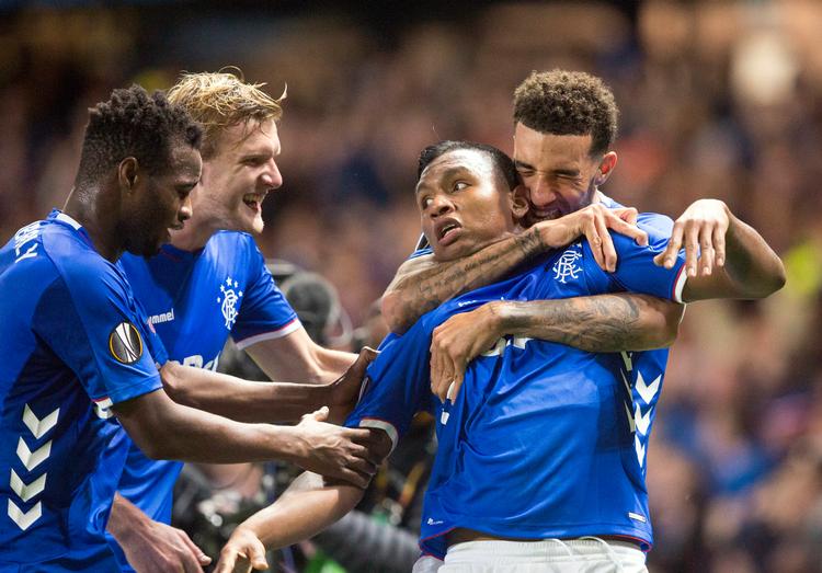 Med en hjemmesejr på 3-1 over Rapid Wien har Rangers bragt sig i en gunstig position i Europa League, hvor modstanderen i aften er Spartak Moskva. Jeff Holmes/AP