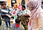 Indbyggere i den italienske by Lodi protesterer over, at nogle udenlandske børn  må nøjes med madpakker i stedet for  den traditionelle fælles skolefrokost. Daniel Dal Zennaro/Ritzau Scanpix