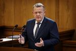 Lars Løkke Rasmussen præsenterede regeringens vision om over én million hybrid-, el- eller tilsvarende grønne biler i Danmark fra talerstolen til Folketingets åbning. Arkivfoto Jens Dresling