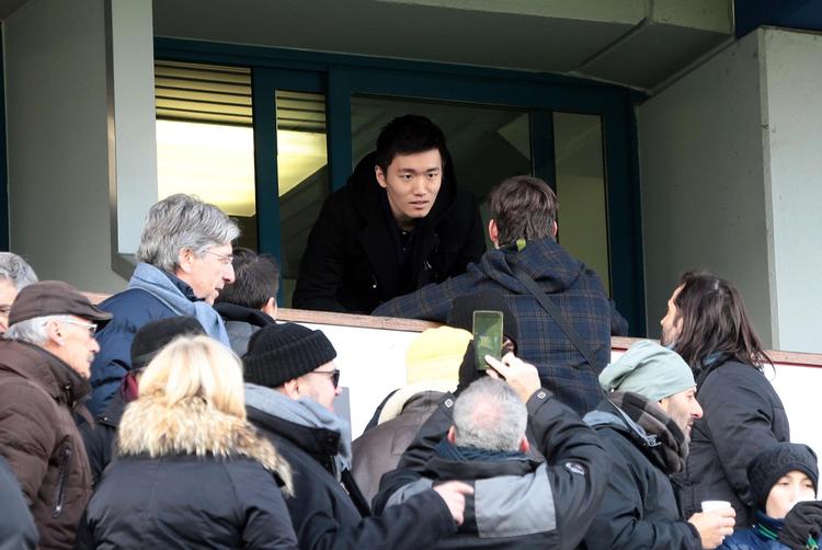 Efter to år i bestyrelsen bliver Steven Zhang Kangyang ny præsident i Milanoklubben Inter,. Elisabetta Baracchi/AP