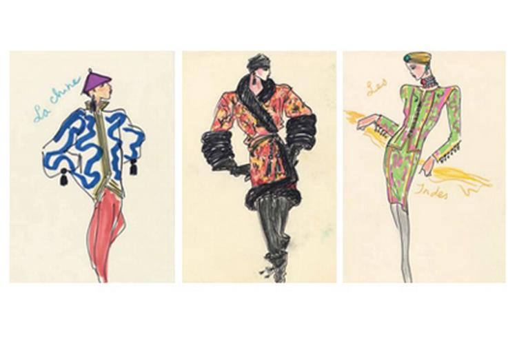 Resultaterne af Yves Saint Laurents mange fantasirejser kan for tiden ses på Musée Yves Saint Laurent i Paris. Her udstilles både modeller og tegninger.  Musée Yves Saint Laurent