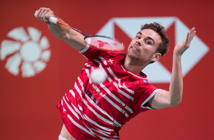 Som nummer 22 er Rasmus Gemke tredjebedste dansker på verdensranglisten efter Viktor Axelsen og Anders Antonsen. Claus Fisker/Ritzau Scanpix