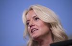 Formand for Nye Borgerlige, Pernille Vermund, gør klar til valgkamp med toner, der kan genkendes fra amerikansk politik. Claus Fisker/Ritzau Scanpix