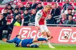 Kasper Dolberg  og de to andre danskere i opgøret blev skiftet ud i løbet af kampen. Kay In T Veen/Ritzau Scanpix