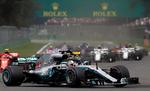 Lewis Hamilton fik verdens bedste fjerdeplads. Marco Ugarte/AP