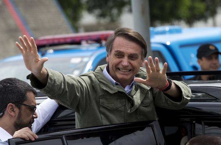 Jair Bolsonaro er tidligere kaptajn i hæren. Silvia Izquierdo/AP