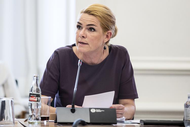 Udlændinge- og integrationsminister Inger Støjberg (V) må opgive at finde flertal for udspil, der skulle skaffe mere arbejdskraft til Danmark. Miriam Dalsgaard/POLFOTO