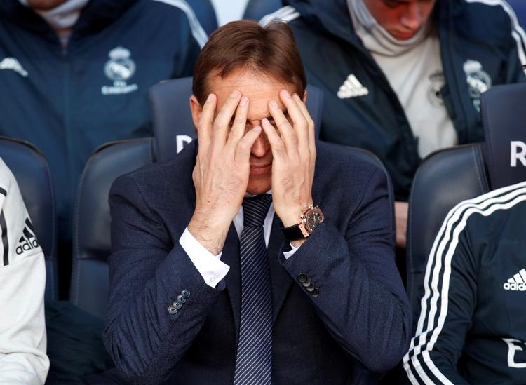 5-1 til FC Barcelona og så var også Julen Lopetegui fortid som Real Madrid-træner. Albert Gea/Ritzau Scanpix