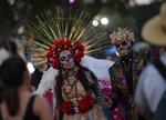 Día de Muertos er en årlig højtid i Mexico, hvor man ærer og husker de afdøde. I denne weekend kan man også fejre dødefesten i København.   Chris Delmas/AFP/Ritzau Scanpix