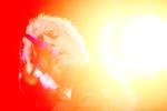 Lee Ranaldo - guitarist i Sonic Youth - kommer forbi Nørrebro i forbindelse med Sorte Firkant Musikfestival. Her på billedet optræder han solo på Roskilde Festival 2012.
   Arkivfoto Lars Just