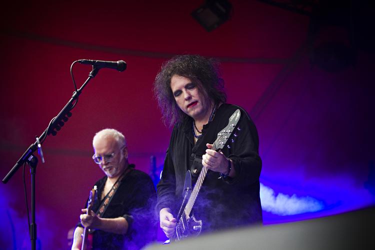 Sommerens koncert bliver bandets sjette besøg på Roskilde Festivals Orange Scene. Billedet er fra sidst, de spillede der, tilbage i 2012.  Jesper Mortensen/POLFOTO