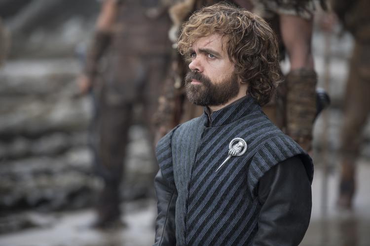 Peter Dinklage ses her i en scene fra 'Game of Thrones'. Foto: /AP