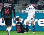 Robert Skov og Erik Sviatchenko i verbal infight. Henning Bagger/Ritzau Scanpix
