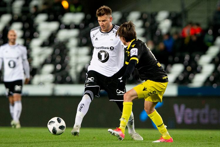 Nicklas Bendtner har gjort det godt for Rosenborg, og klubben er villig til at holde på ham trods fredagens dom. Hagen, Fredrik/Ritzau Scanpix