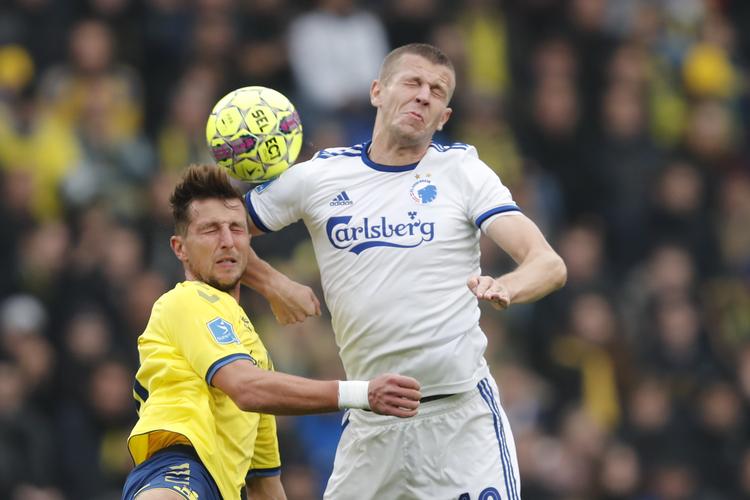 Der blev gået til stålet og kroppen i Brøndby. Jens Dresling/POLFOTO