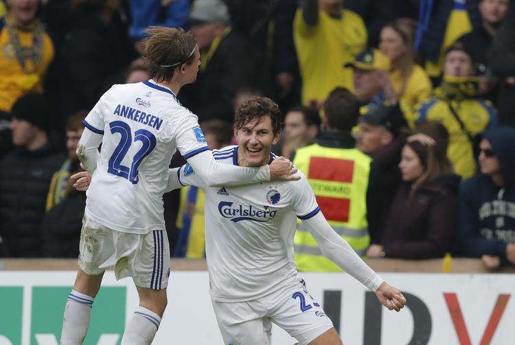 Det var Jonas Winds første optræden i Superligaen i denne sæson efter  flere skader. Han scorede to mål i 10 kampe i sidste sæson. Jens Dresling/POLFOTO