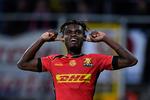 Godsway Donyoh sørgede for FC Nordsjællands udligning 12 minutter før slutfløjt. Anders Kjærbye/ Ritzau Scanpix/Ritzau Scanpix
