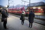 Ingen S-tog fra Valby station pga. arbejdsnedlæggelse.
   Jens Dresling/POLFOTO
