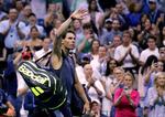 Rafael Nadal har ikke spillet turneringstennis siden han trak sig fra semifinalen i US Open med en skade. Seth Wenig/AP