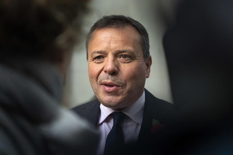 
   Arron Banks, der står bag forsikringsselskabet Eldon Insurance, var en af de store donorer bag kampagnen Leave. EU. Victoria Jones/AP