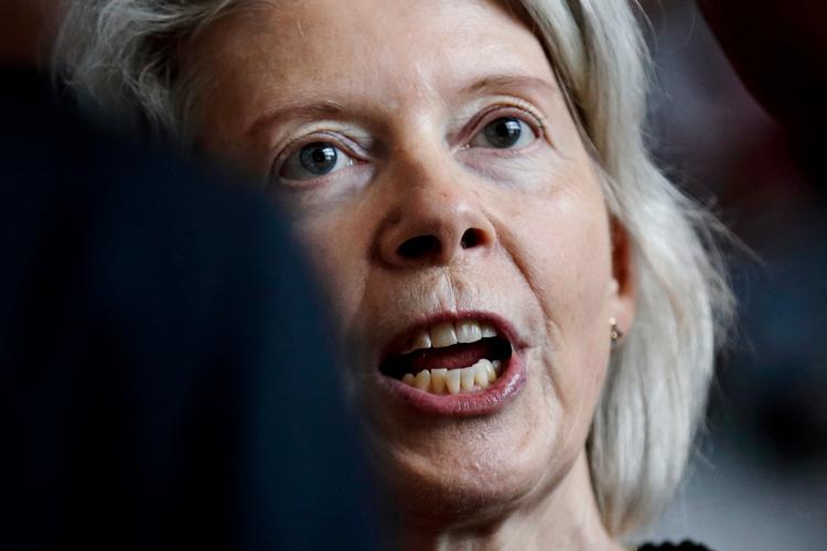 Helt usædvanligt har A. P. Møller Holding, hvor Ane Uggla, billedet,  er formand, krævet ny bestyrelsesformand i et af selskaber, de ejer aktier i. Men Danske Bank har brug for en anden bestyrelsesformand end Ole Andersen for at komme videre, mener Mærsk-familien. Jens Dresling/POLFOTO