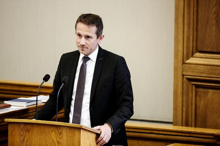 Kristian Jensen frygter en straf fra USA, som huser verdens største teknologivirksomheder, og derfor ville blive særligt hårdt ramt. Miriam Dalsgaard/POLFOTO