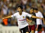 David Villa var fra 2005-2010 en af de store spillere for Valencia, men da klubben manglede penge, blev han solgt til Barcelona. Jasper Juinen/AP