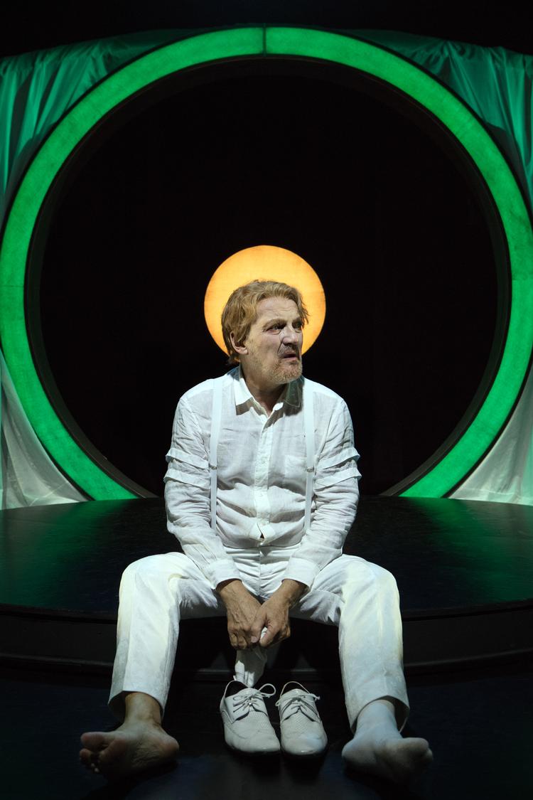 Preben Kristensen som den gamle Gynt ved slutningen af livets lange identitetsridt. Thomas Petri