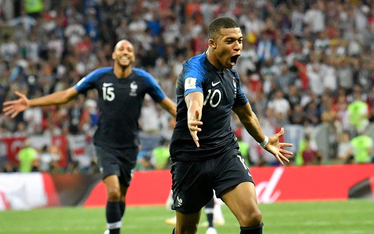 Frankrig og  Kylian Mbappe snuppede titlen i Rusland. Martin Meissner/AP
