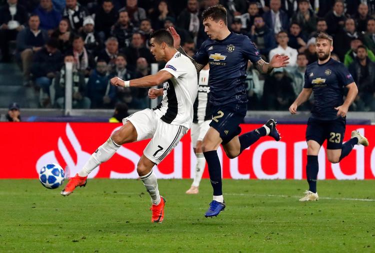121 mål har  Cristiano Ronaldo lavet i Champions League. Det er rekord. Antonio Calanni/AP