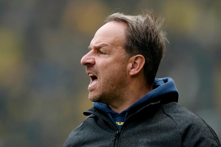 Alexander Zorniger er under pres med sit Brøndby-hold, der kun har vundet én af de seneste otte superligakampe . Jens Dresling/POLFOTO
