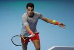 21-årige Jaume Munar fra Mallorca er tilknyttet Rafael Nadals akademi på Middelhavsøen, og talentet er nu fremme i NextGen-semifinalen i Milano. Luca Bruno/AP