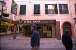 Jyske Bank har en filial på hovedstrøget i Gibraltar.
   Thomas Borberg/POLFOTO