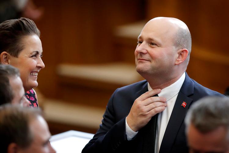 Kovending.  Justitsminister Søren Pape Poulsen (K) og et solidt flertal i Folketinget. vil ændre offentlighedslovens mørklægningsparagraffer. Men så alligevel ikke. Jens Dresling/POLFOTO