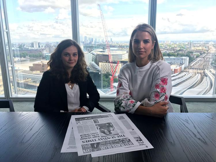 Den irske tv-vært Vogue Williams (t.h.) rejser Europa tyndt for at udforske den bizarre verden af sugardaddies og sugarbabies, bl.a. en dansk sugardaddy, der mener, at kvinder vil forkæles. 