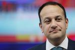 Den irske premierminister, Leo Varadkar, er tilfreds med Brexit-aftalen.  Alastair Grant/AP
