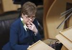 Den skotske førsteminister, Nicola Sturgeon, mener, at Brexitaftalen sætter Skotland i en uheldig position. Jane Barlow/AP