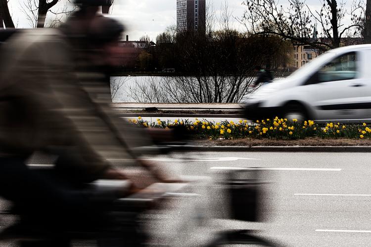 Københavnerne kan leve et år mere, hvis luftforureningen nedbringes til det niveau, der er på landet, viser ny forskning fra Københavns Universitet. Kasper Løftgaard/POLFOTO
