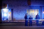 
    Politiet arbejder ved Tagensvej tæt på Lygten på Nørrebro hvor en mand torsdag aften blev ramt af skud.
   Jens Dresling/POLFOTO