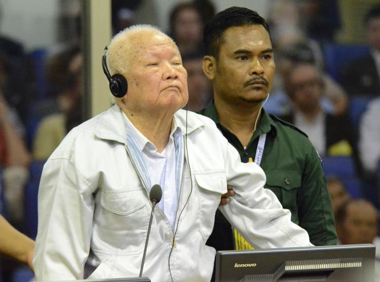 Khieu Samphan. Foto: ECCC/AP Nhet Sok/AP