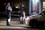 Torsdag aften blev en mand ramt af skud på Tagensvej i København.
   Jens Dresling/POLFOTO