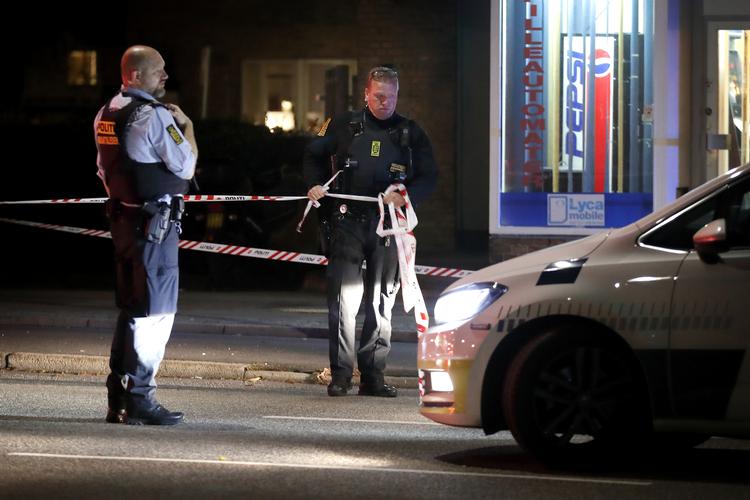Torsdag aften blev en mand ramt af skud på Tagensvej i København.
   Jens Dresling/POLFOTO