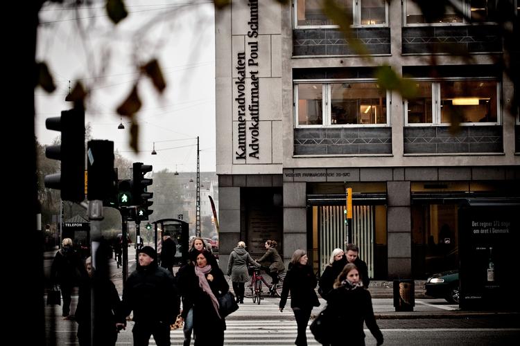 Kammeradvokaten fremlagde sit notat fire dage efter, at det var bestilt. Arkivfoto. Akammeradvokatens facade ud mod Vesterport i København.drian Joachim/POLFOTO