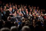 Hvem skal efterfølge Lars Løkke Rasmussen som formand i Venstre? Det spørgsmål fyldte en del på Venstres landsmøde. Martin Lehmann/POLFOTO