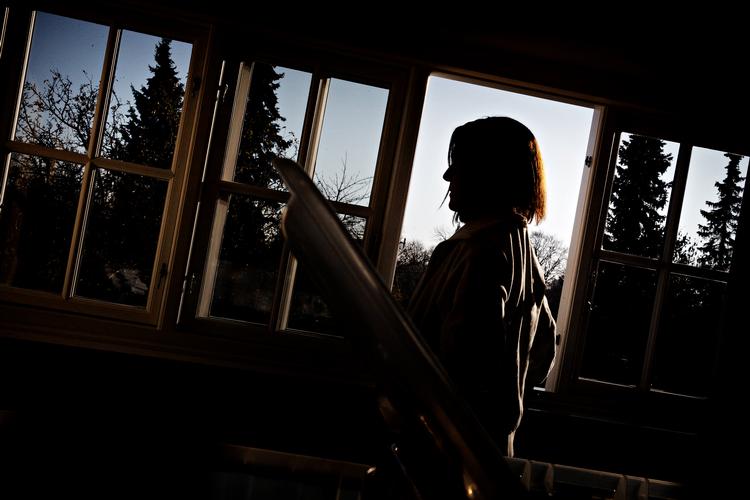 Siden arrestationen af Rozas mand har dagene virket uvirkelige, siger hun. "Man prøver at holde masken for børnenes skyld". Foto: Martin Lehmann Martin Lehmann/POLFOTO