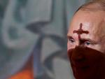 Menneskets ansvar, forhold til naturen og den ortodokse tro er alle centrale elementer i Putins verdensbillede, hvor russeren hverken er europæer eller asiat. Ivan Sekretarev/AP