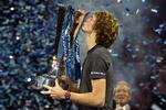 Alexander Zverev har en stor fremtid på ATP Touren, og samarbejdet med legenden Ivan Lendl er tilsyneladende begyndt at give pote. Glyn Kirk/Ritzau Scanpix