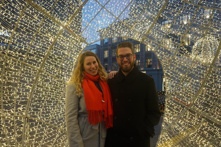 »Kathrine og jeg var ikke endt sammen, hvis ikke for ’Gift ved første blik’. Hvis der er en religiøs tro, der er imod, at vi blev gift sådan, så er det en tro, der er imod lykke, kærlighed og åbenhed, som jeg ser det«, skriver tidligere tv-deltager Michael Harders. Privatfoto